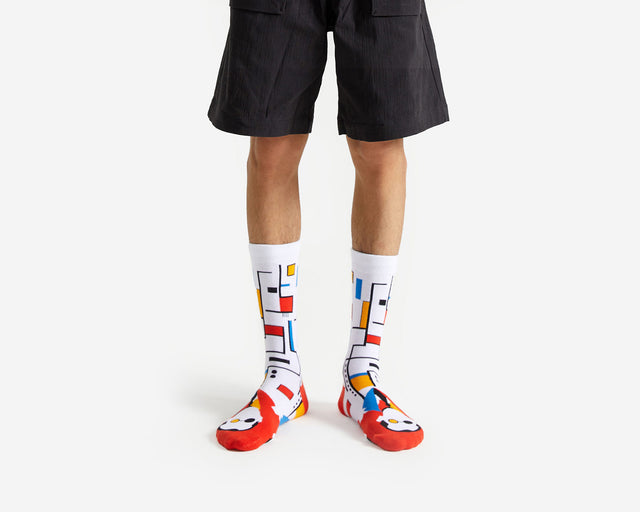 Artist Socks - Red Blue and Yellow